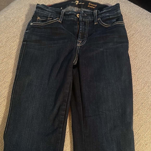 Kimmie bootcut 7 for all mankind jeans size 27 - Picture 3 of 6